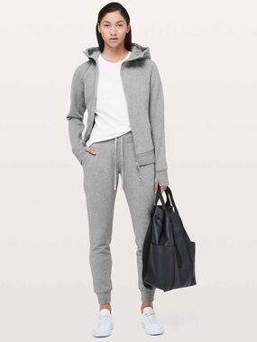 Lululemon Warm Down Jogger I| Heathered Core Medium Grey Size 6